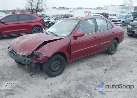 2000 Nissan Sentra Gxe/Xe из США, поврежденный, VIN 3N1CB51D5YL300267